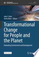 Transformational Change for People and the Planet Book