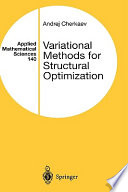 Variational Methods for Structural Optimization Book