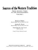 Sources of the Western Tradition: From ancient times to the Enlightenment