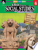 180 Days of Social Studies for Sixth Grade Book