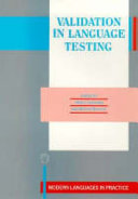 Validation in Language Testing