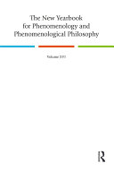 The New Yearbook for Phenomenology and Phenomenological Philosophy Pdf/ePub eBook