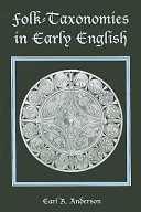Folk-taxonomies in Early English
