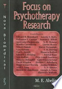 Focus on Psychotherapy Research