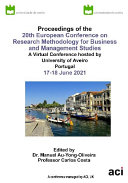 ECRM 2021 20th European Conference on Research Methods in Business and Management
