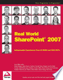 Real World SharePoint 2007 Book