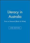 Cover of Literacy in Australia
