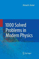 1000 Solved Problems In Modern Physics