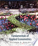 Fundamentals of Applied Econometrics