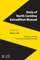 State of North Carolina Extradition Manual Book