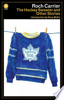 The Hockey Sweater and Other Stories PDF Book By Roch Carrier