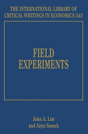 Field Experiments Book