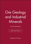 Ore Geology and Industrial Minerals