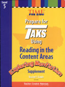 TAKS Reading in the Content Areas: Exploring Nonfiction Supplement Grade 5 Teacher's Guide