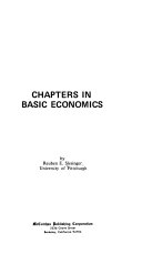 Chapters in Basic Economics