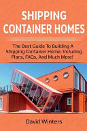 Shipping Container Homes Book
