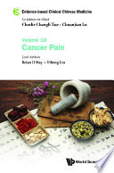 Evidence based Clinical Chinese Medicine   Volume 18  Cancer Pain Book