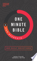 CSB One Minute Bible for Students