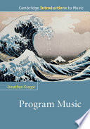 Program Music Book