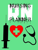 RN Nursing Student Academic Planner Academic Calendar Weekly and Monthly RN Student Gift