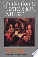 Companion to Baroque Music