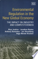 Environmental Regulation in the New Global Economy Book