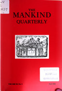 The Mankind Quarterly