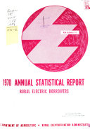 Annual Statistical Report  Rural Electrification Administration