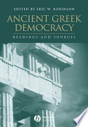 Ancient Greek Democracy Book