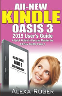 All-New Kindle Oasis 3 2019 User's Guide