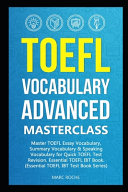 TOEFL Vocabulary Advanced Masterclass Book PDF