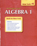 Algebra 1 New York