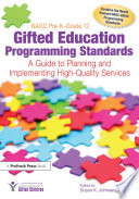 NAGC Pre K Grade 12 Gifted Education Programming Standards