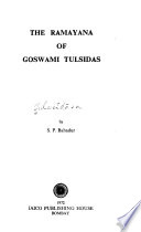 The Ramayana of Goswami Tulsidas