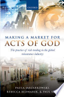 Making A Market For Acts Of God