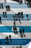 The Right of Publicity Book PDF