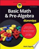 Basic Math and Pre Algebra For Dummies Book PDF