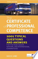 The Certificate of Professional Competence