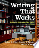 Writing That Works: Communicating Effectively on the Job.epub