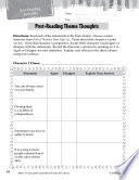 Roll of Thunder  Hear My Cry Post Reading Activities Book