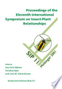 Proceedings of the 11th International Symposium on Insect-Plant Relationships