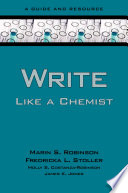 Write Like a Chemist Book
