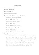 Proceedings of the Department of the Navy Leadership Working Group