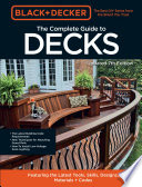 Black   Decker The Complete Guide to Decks 7th Edition Book