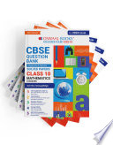 Oswaal CBSE English  Science  Social Science   Math Standard Class 10 Question Bank  Set of 4 Books  for 2024 Board Exam Book