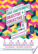 Maths  Standard  Chapterwise Objective   Subjective for CBSE Class 10 Term 2 Exam Book