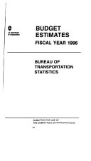 Department of Transportation and Related Agencies Appropriations for 1996