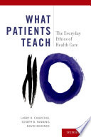 What Patients Teach Book