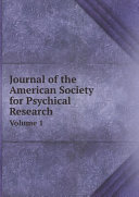 Journal of the American Society for Psychical Research