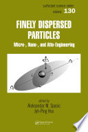 Finely Dispersed Particles Book